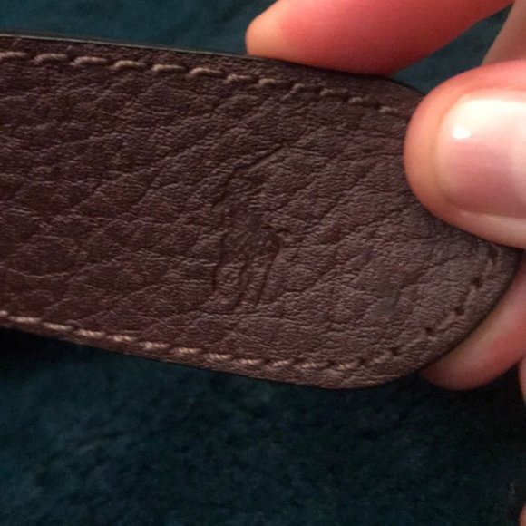 RALPH LAUREN Black & Brown Reversible Belt NWOT - Picture 4 of 6